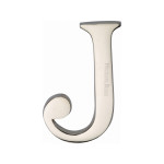 M Marcus Heritage Brass Letter J - Pin Fix 51mm